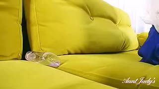 Lada Sensually Oils Up Feet & Tits, Rubs Her Hairy Pussy For You