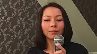 Mature Japanese wife sings naughty karaoke and has sex