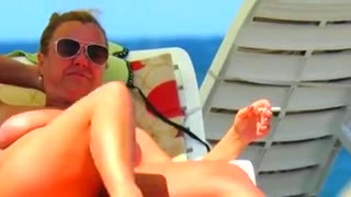 Spy beach mature Step moms huge boobs bbw