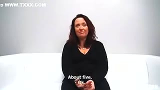 Chubby, Czech Woman, Pavla Went To A Porn Video Casting To Have Sex With Some Stranger