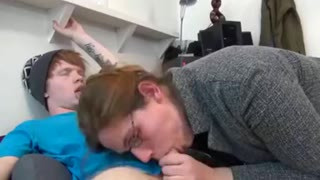 Step mom catches not Step son jerking