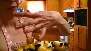 Fruit Salad And Cream