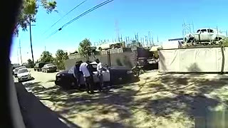 Sheena Ryder is a dirty cop that gets fucked by three BBC