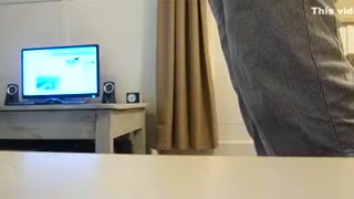 Granny is back...sucking some junior cock.