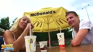 MacDonald's provides food and fuck