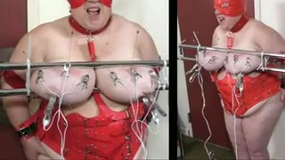 Tit torture of the slut slave 2