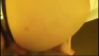 PR's chastity belt ass fuck