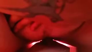 Horny wife gives a spectacular POV blowjob in a tent