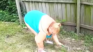 ass up in air outside