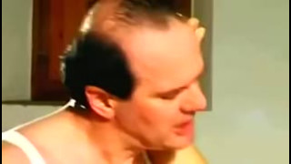 Old man with brand new hot blonde