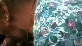 Grandma sucks hefty dick