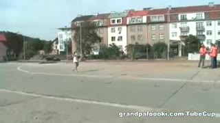 Blonde babe likes mature couples