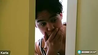 Colombian mom Karla fucks her step-son