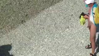 Beach mature swingers