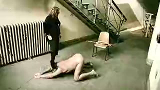 Mistress April In Dominatrix Peeing In Slaves Mouth And